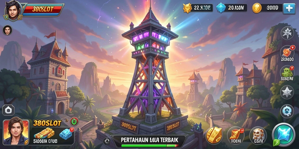 Gameplay menegangkan dengan menara strategis dan musuh beragam.