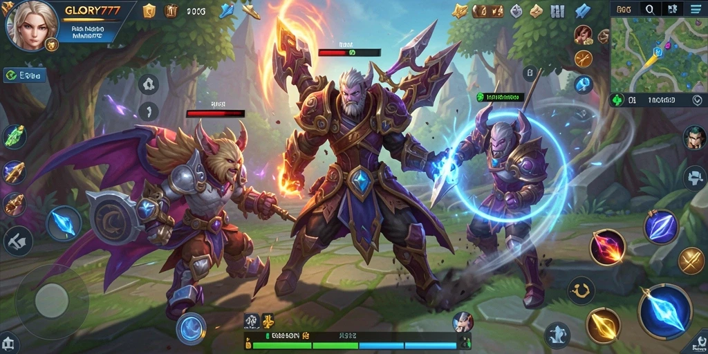 Gameplay seru dan mendebarkan dalam dunia GLORY777.