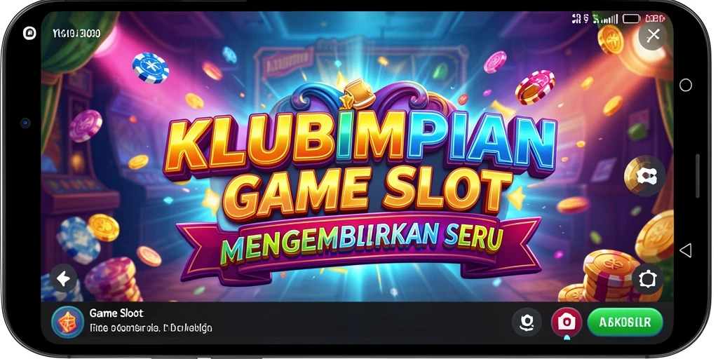 Tampilan menarik dari gameplay Slot KLUBIMPIAN dengan efek visual menawan.