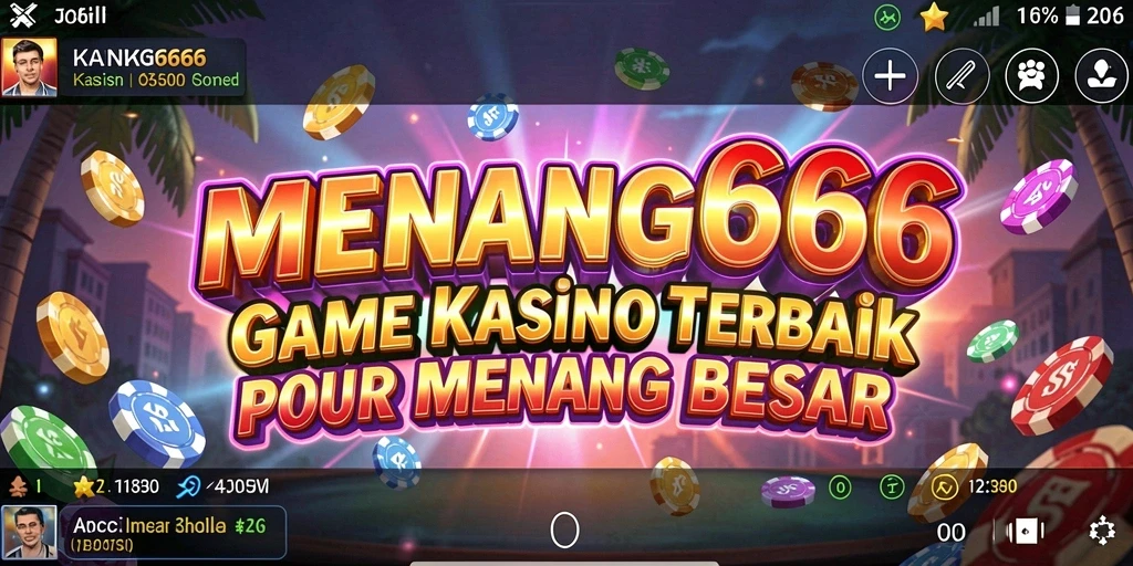 Tampilan permainan Kasino yang menarik dan interaktif di MENANG666.