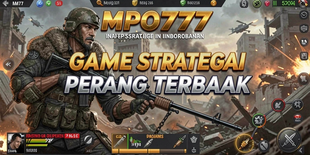 Tampilan dinamis gameplay SLG dengan pertempuran yang menegangkan.