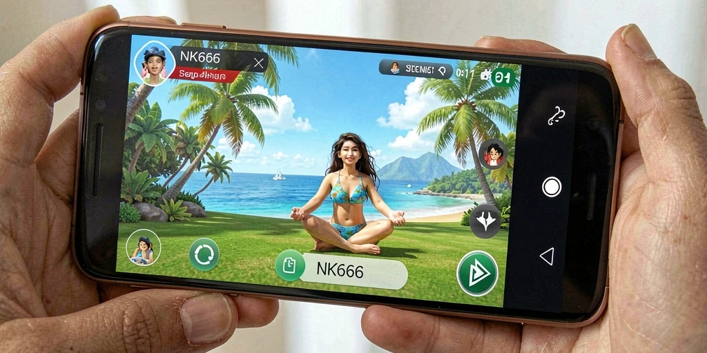 Screenshot gameplay NK666 yang menunjukkan momen seru dalam permainan.