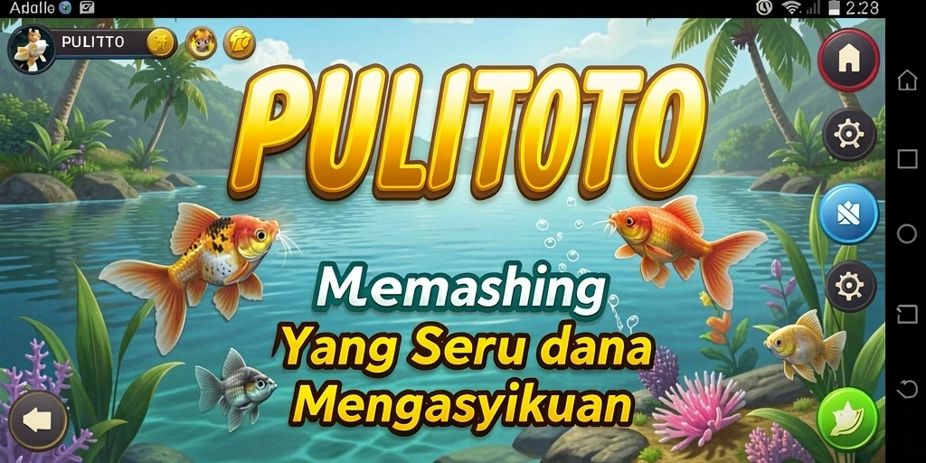 Tangkapan ikan yang berhasil di PULITOTO dengan grafik memukau.