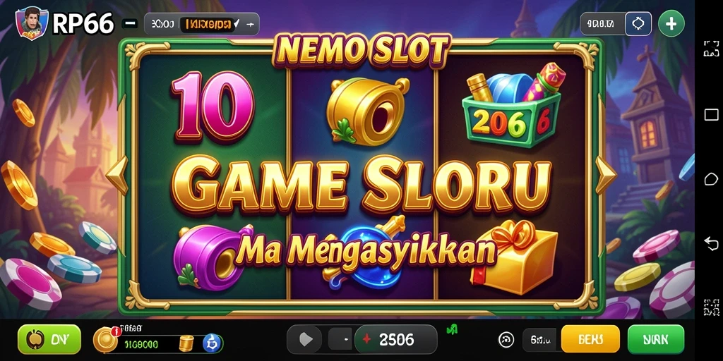 Tampilan menarik dari gameplay Slot RP66 dengan banyak fitur.